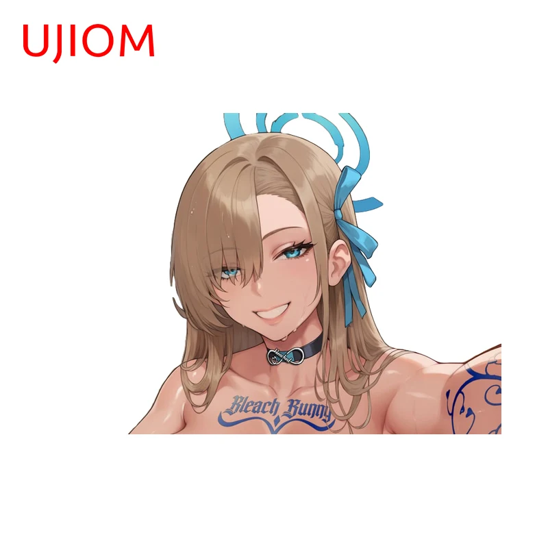 UJIOM Asuna Blue Archive Wall Sticker Fashionable Exquisite Attractive High Quality Decal Suitable For Light Switch Decoration