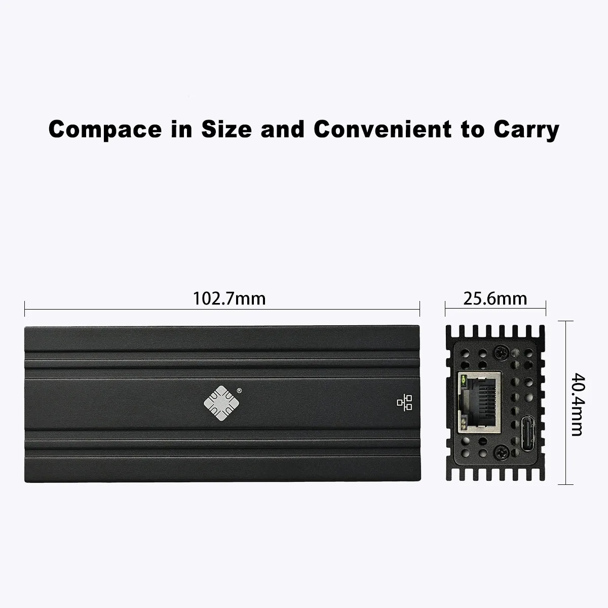 USB4 to 10Gb Ethernet Adapter Compatible with Thunderbolt 3/4 10G Single Port RJ45 10GBASE-T Ethernet Support Mac