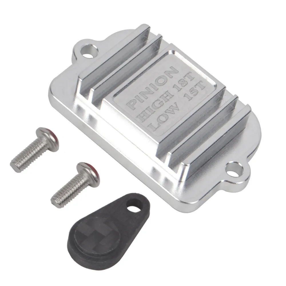 Aluminum Gearbox Gear Cover for Tamiya Wild One Blockhead Fast Attack A6 Parts