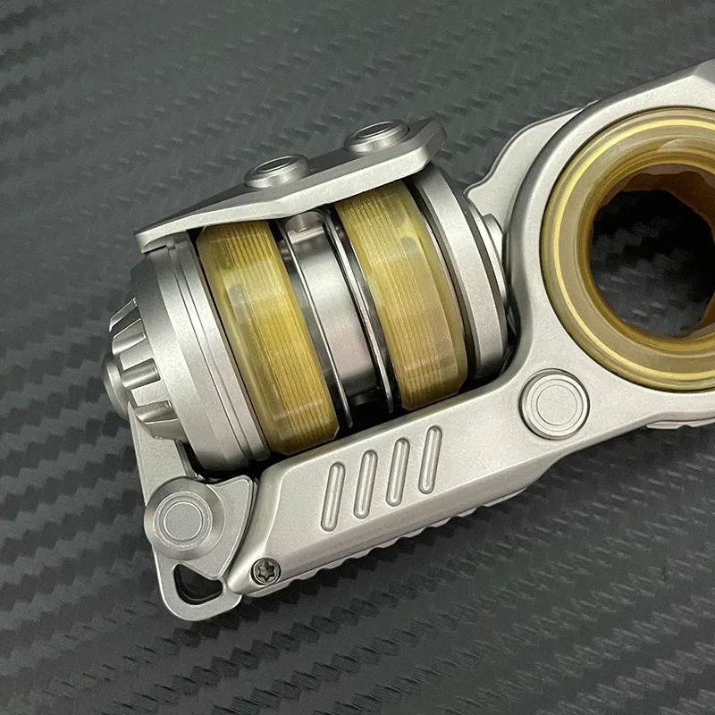 Sinian PEI S.S EDC Stimmgabel Fidget Slider – ADHS Fokus Push Ei Sensorisches Spielzeug Angstlinderung Erwachsene Fidget Spinner Spielzeug Geschenk