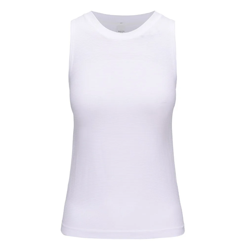 

Casual Sleeveless Women Yoga Vest Slim Design Quick Dry Running T-shirt Short Sleeve Gym Shirt Running Sportswear