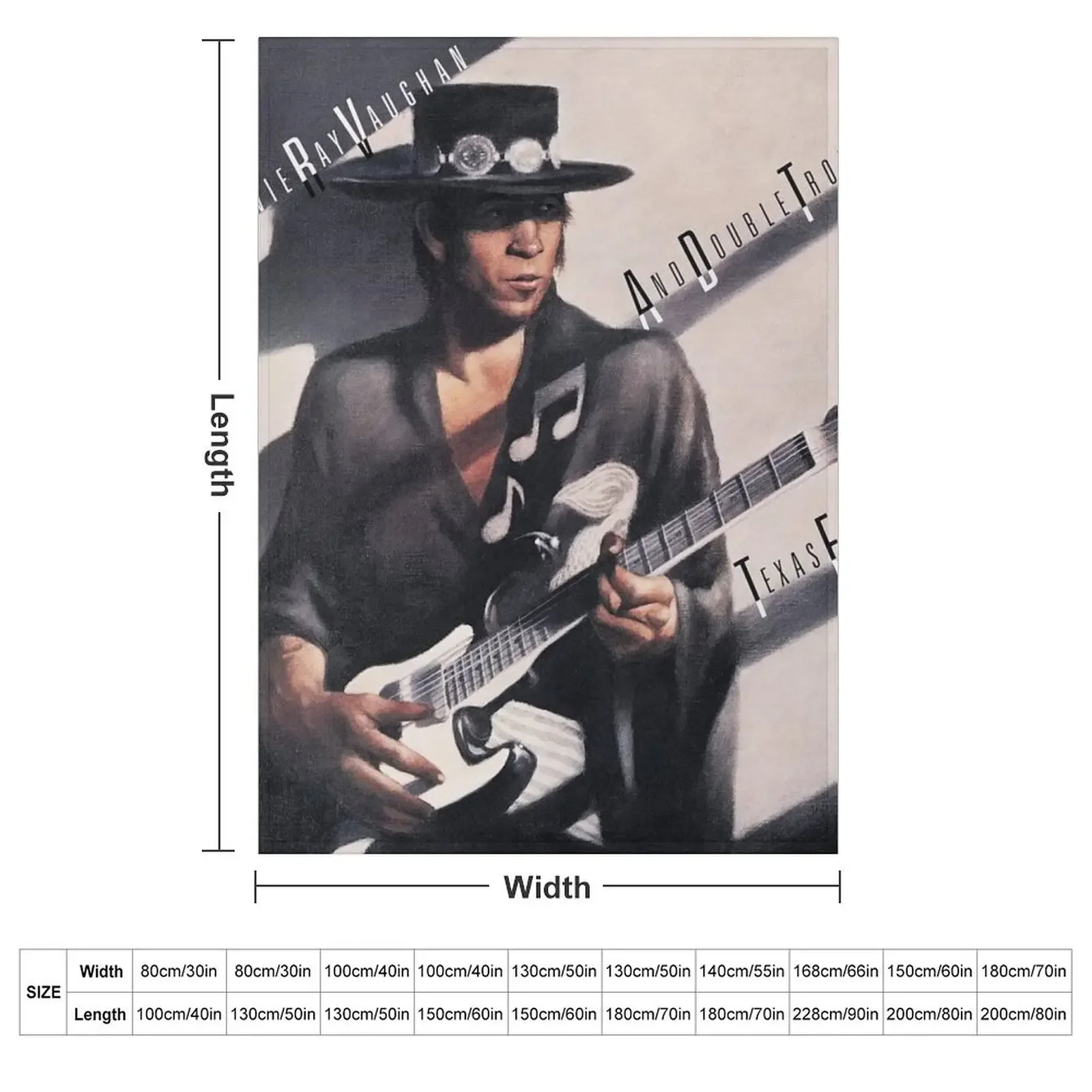 Texas Flood - SRV. Throw Blanket Decorative Throw Shaggy manga Sofa Decoratives Sleeping Bag Blankets