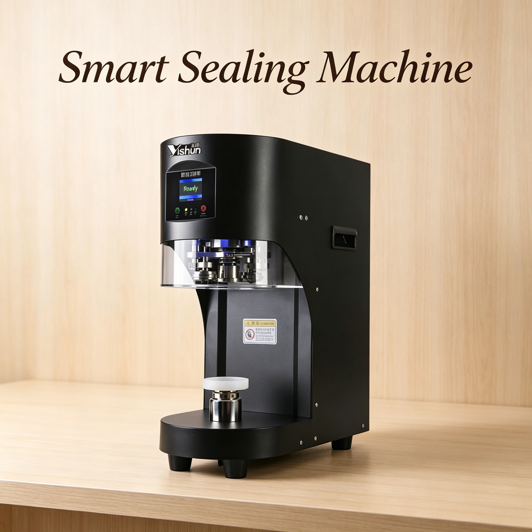 

Manual Can Seamer Machine Rotary Hand Crank Sealer for Easy Pull End Soda Milk Tea Cans Portable Sealing Tool