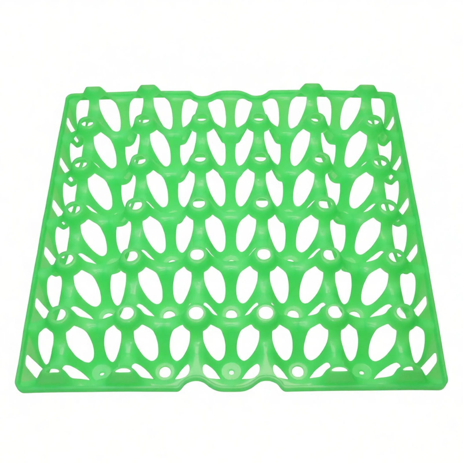 10 Pcs Farm Egg Tray 288*288*48mm Egg Tray Transportation And Storage Of Eggs Recycling Plastic Material Egg Trough Depth 36mm