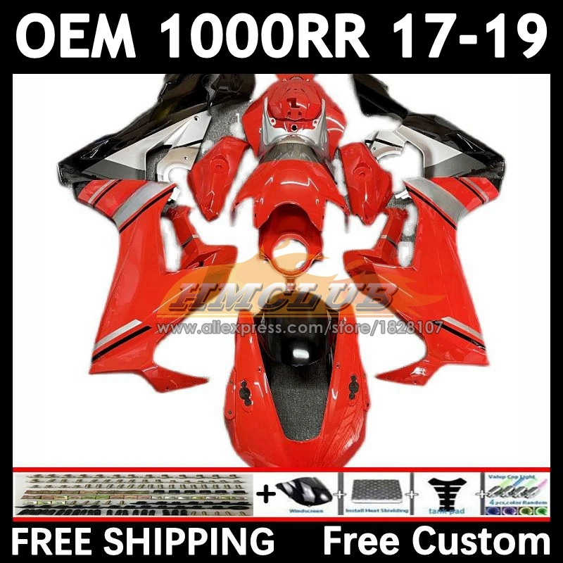 Glossy Red OEM Body For HONDA CBR 1000RR 1000 CBR1000 RR CC 79No.78 CBR1000RR 17 18 19 1000CC 2017 2018 2019 Injection Fairing