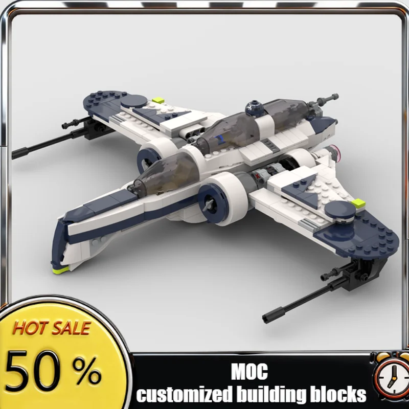 

НОВИНКА: Конструктор-головоломка «Звездные войны»: космический истребитель ARC-170 (610 деталей), модель для сборки, развивающая творческие способности, детская игрушка, подарок на день рождения, MOC-75402