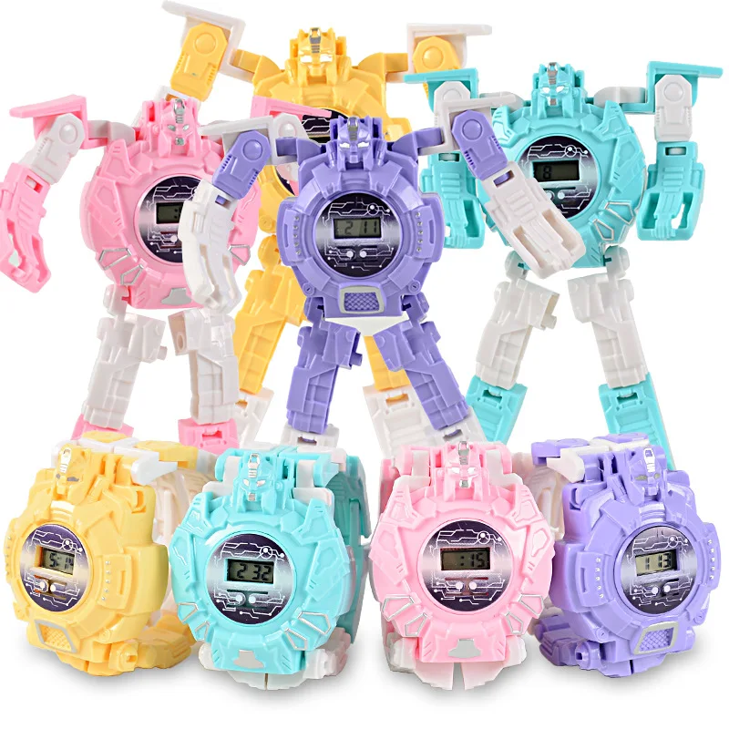 

Kids Watch Toys, Electronic Deformation Children's Creativity, Fun Manual Deformation Robots, Birthday Gifts, Halloween Gifts