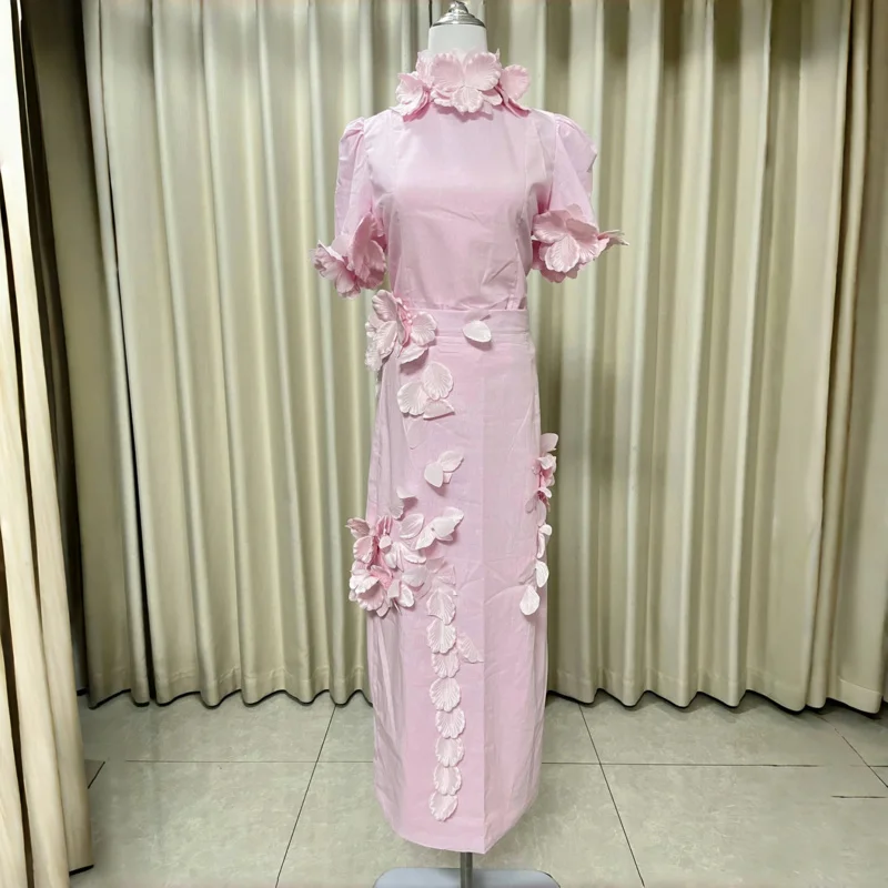 

Women's Suit Floral Linen Elegant Long Suits Casual Vacation Beach Party Suits Woman Clothing Fashion High Quality Suits 2025