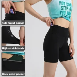 Pantaloncini a compressione da allenamento da corsa per maratona da donna Quick Dry Sports Jogging Fitnes Gym marsupio impermeabile per atletica leggera