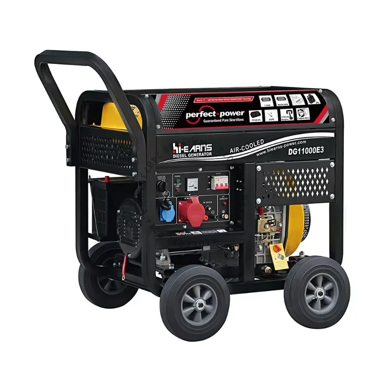 

Chinese brands Hot Sale 8KW 10KVA 380V 400V Open Type Three Phase die sel Generator Price