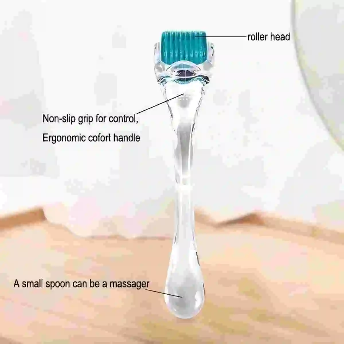 Home Use Derma Roller - 0.25mm Microderma Roller Personal Use 540 Titanium Dermal Roller At Home B540