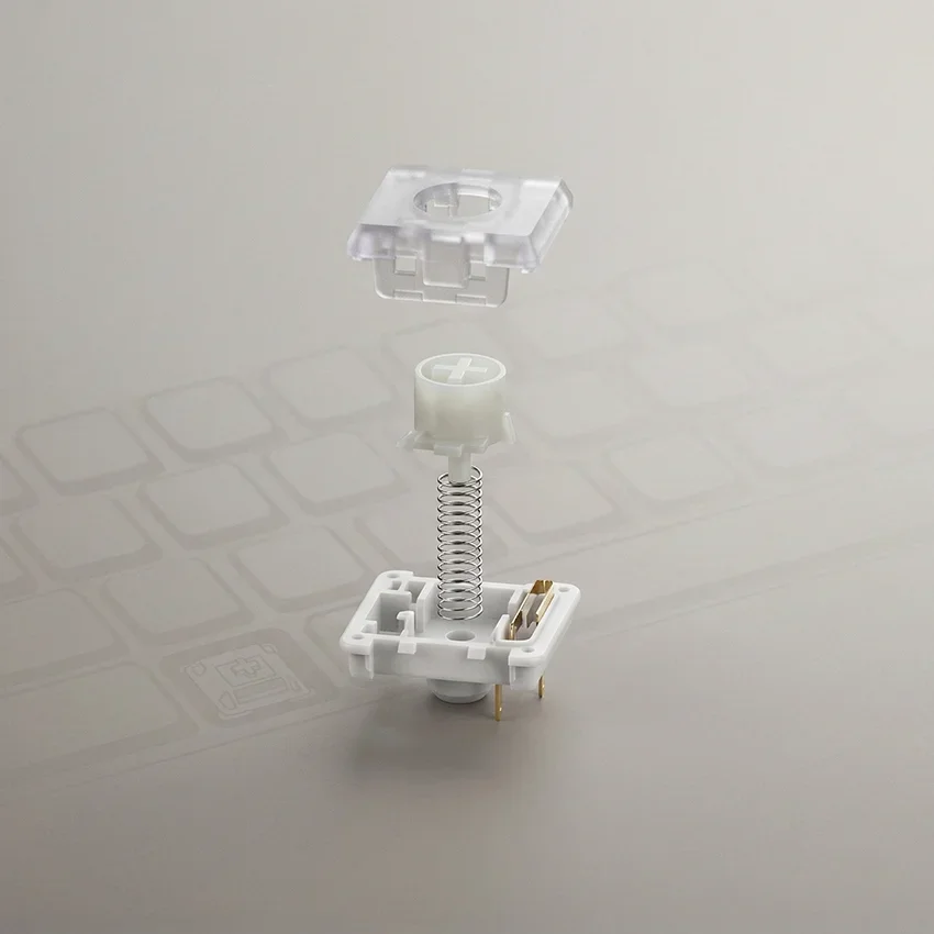 37+10gf Switch for Cornix Low Profile Mechanical Keyboard Switch Hot Swap Customization Kailh Choc V2 Silent Office