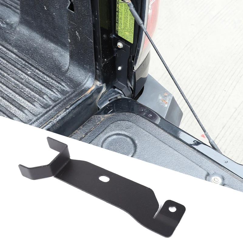 For Toyota Tundra 2014-2021 Carbon Steel Car Tailgate Anti-Theft Lock Bracket Rear Door Security Device Gate Lock Accessories