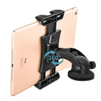 Car Tablet Stand Dashboard Windsheld Suction Holder Big Clip Bracket for IPad Pro Mini IPhone Xiaomi Samsung 4-13 Inch Tab Phone