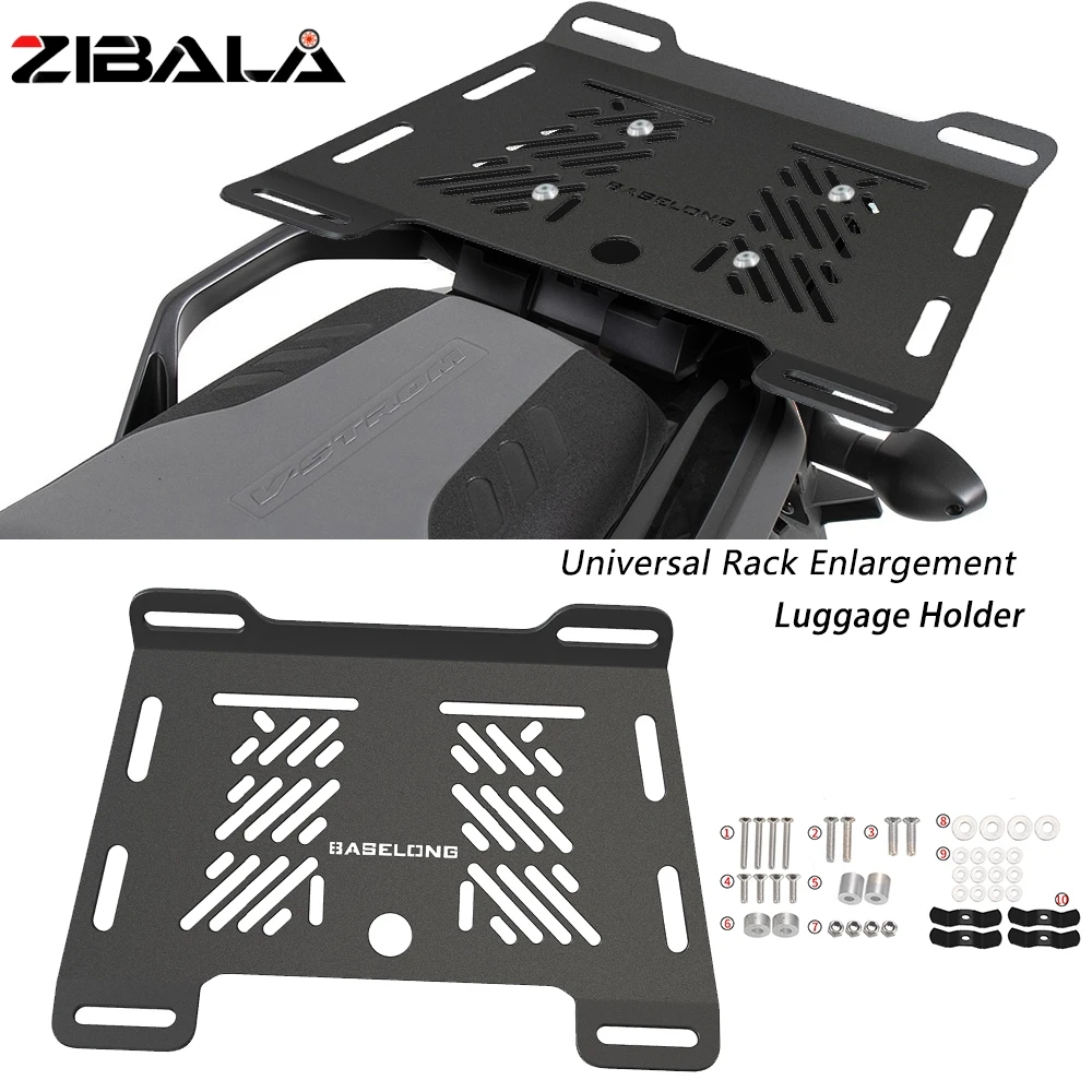 Moto Rear Rack Enlargement Luggage Bracket For Yamaha XT660 XT660X XT660R XT660Z XT600E XTZ125 XTZ750 XZ550 XZ750SE 1989-2024