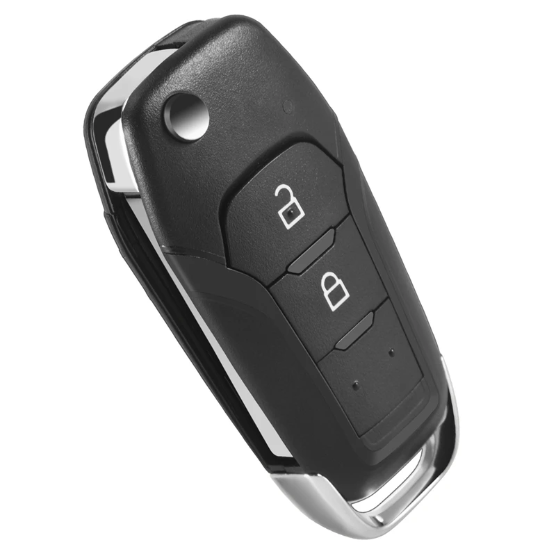 Car Smart Remote Key 2 Button 433Mhz Fit For Ford Ranger F150 2015 2016 2017 2018 Id49 Pcf7945p Eb3t-15K601-Ba