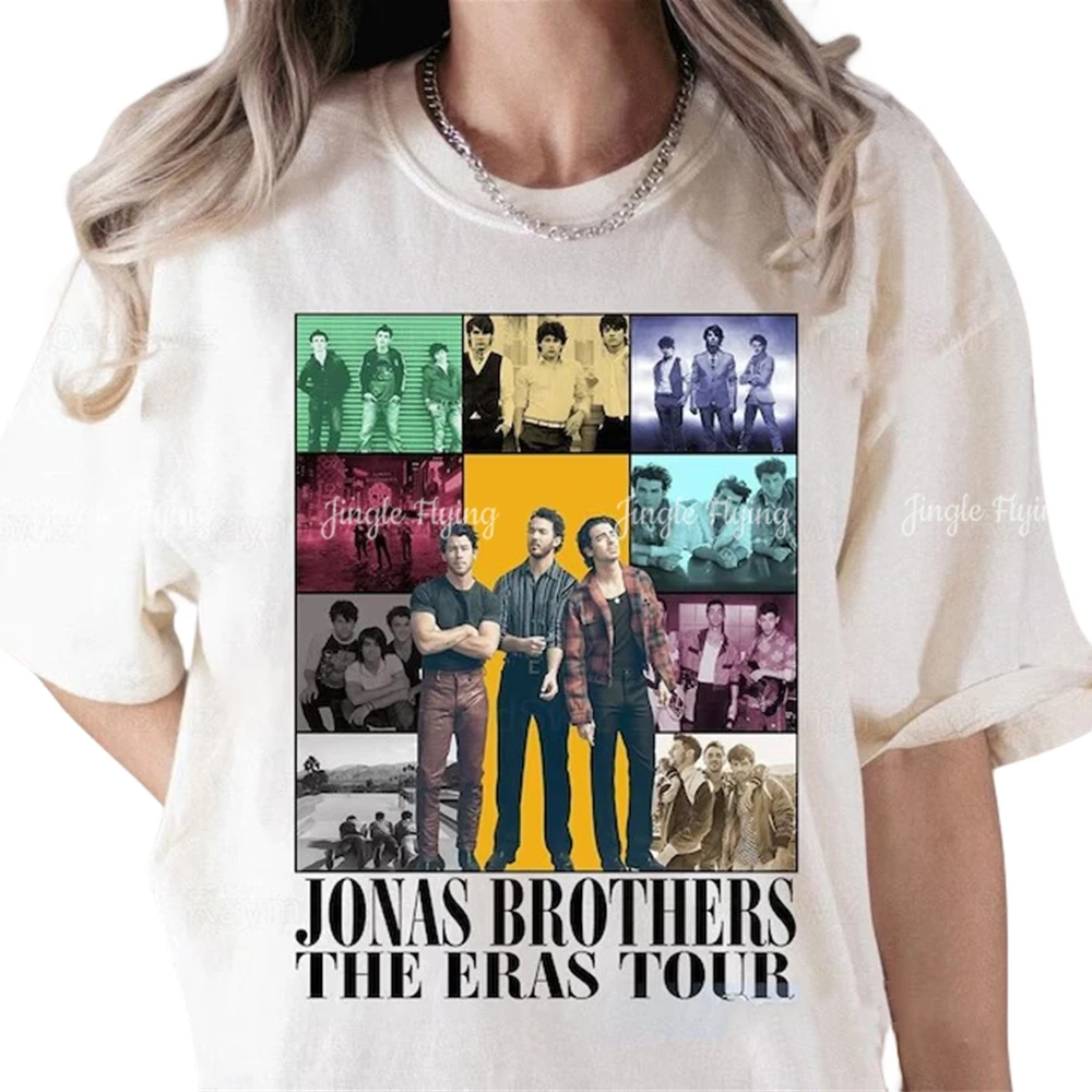 Oversized Tshirt Brothers T-Shirt Fan Tees Joe Jonas Homage Shirt