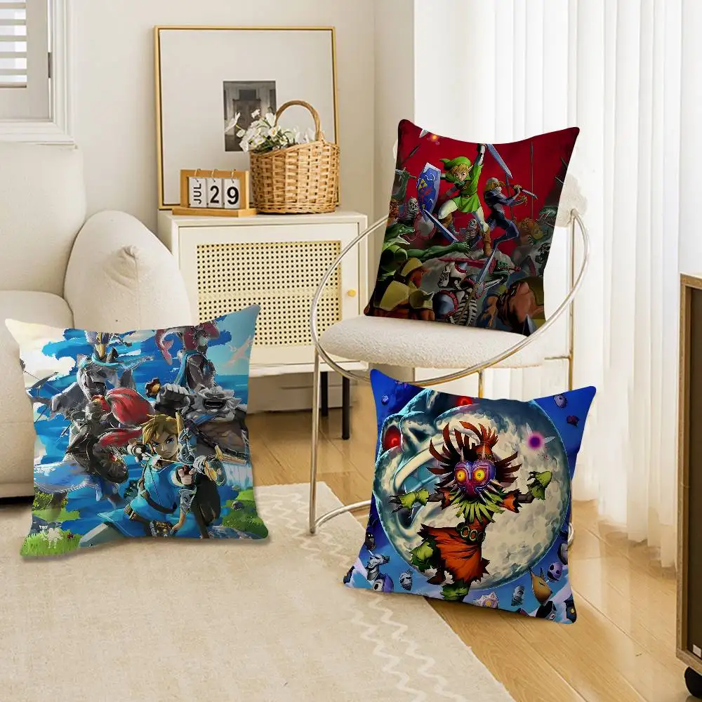 حار L-ألعاب الأساطير Z-Zeldas سادات فراش منزلي غطاء وسادة للديكور الزفاف كيس وسادة فائق النعومة