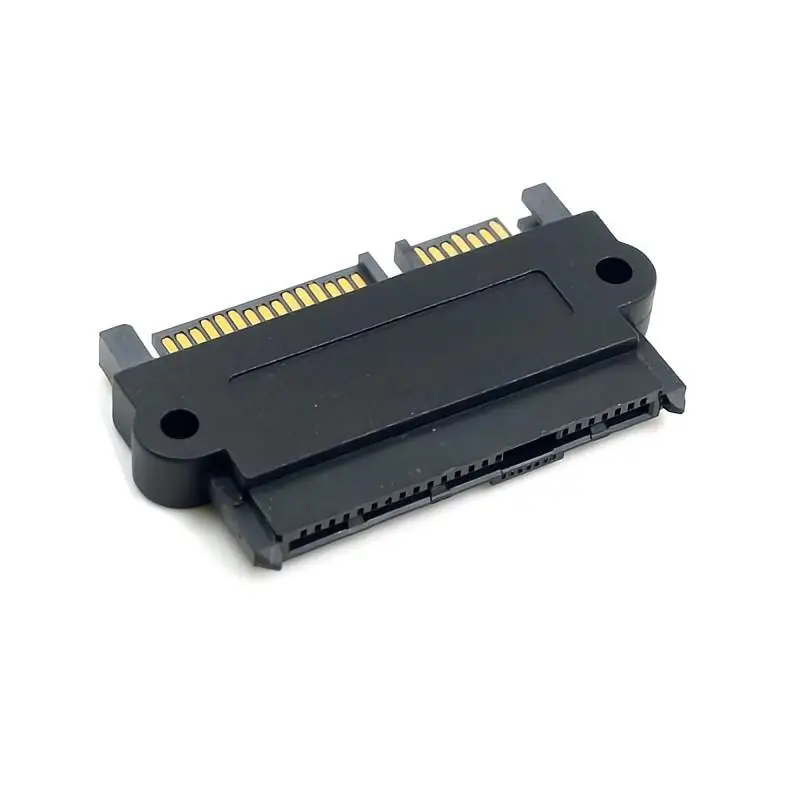 

SATA 7 Pin + 15 Pin to SAS 22 Pin SFF-8482 Hard Disk Drive Raid Adapter with 15 Pin Power Port