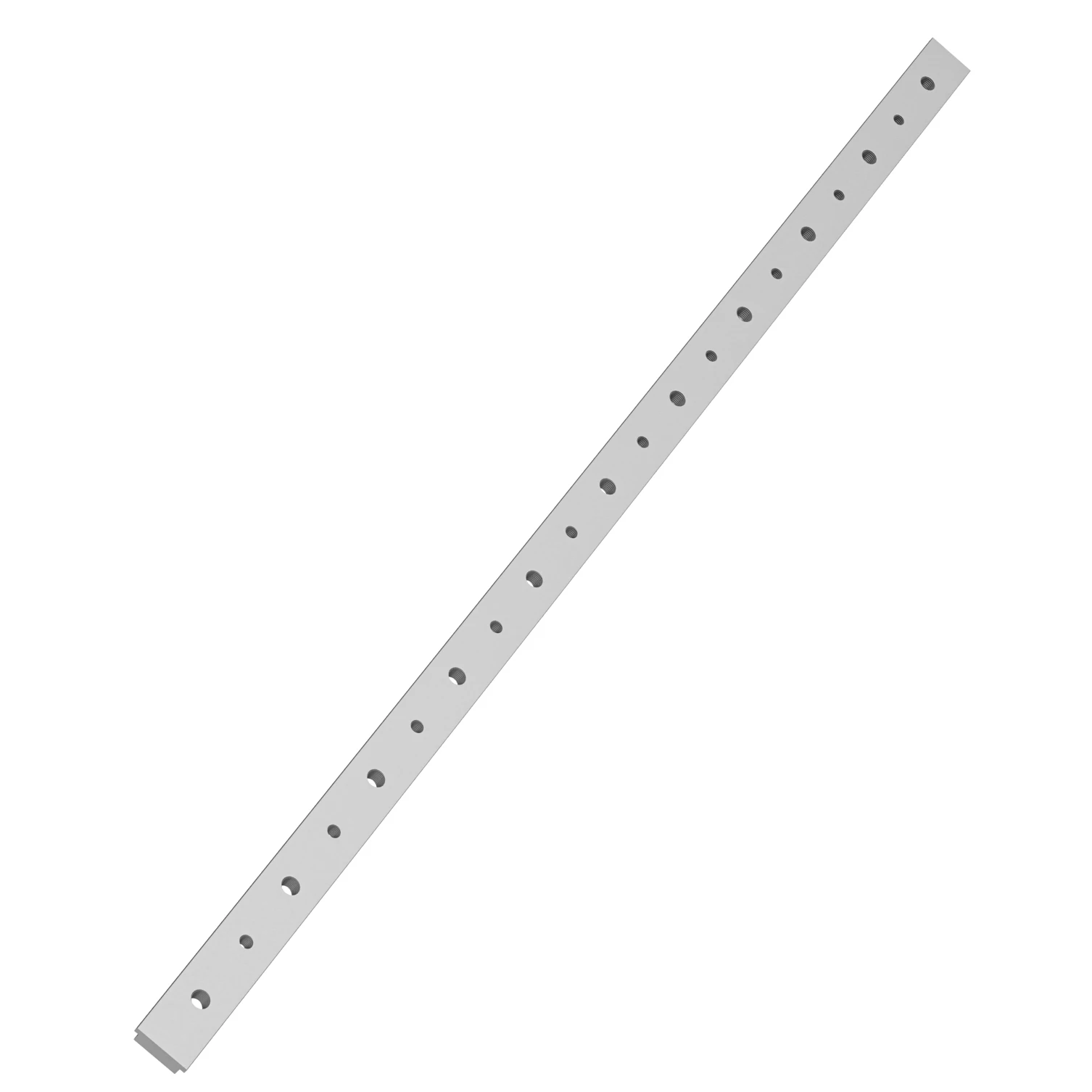 650mm T Track Slot Sliding Nut  Bar Slab with M6 M8 Screw Holes 30/45 Type Universal T-track Sliding Nut DIY Woodworking Tools