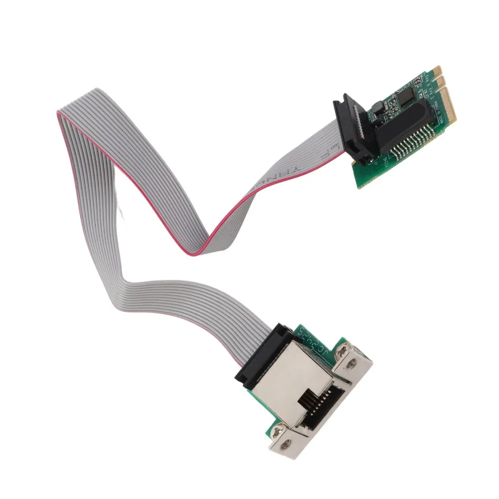 

Сетевая карта Ethernet M.2 на чипе RTL8111H, однопортовая, RJ45, Plug and Play, Mini PCI Express, PCIe