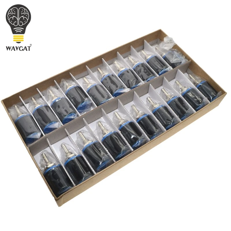 

1PCS WXD3-13-2W-100R 200R 220R 470R 680R 1K 2.2K 3.3K 4.7K 5.6K 6.8K 10K 22K 33K 47K Precision multi-turn potentiometer 10circle