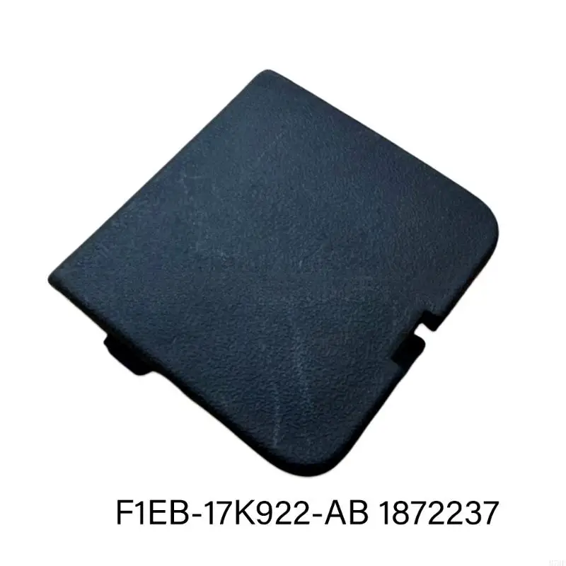 M76E Abdeckung für hintere Abschlepphakenöffnung, F1EB-17K922-AB 1872237 Schwarze ABS-Stoßstangenverkleidungskappe – Detail 2