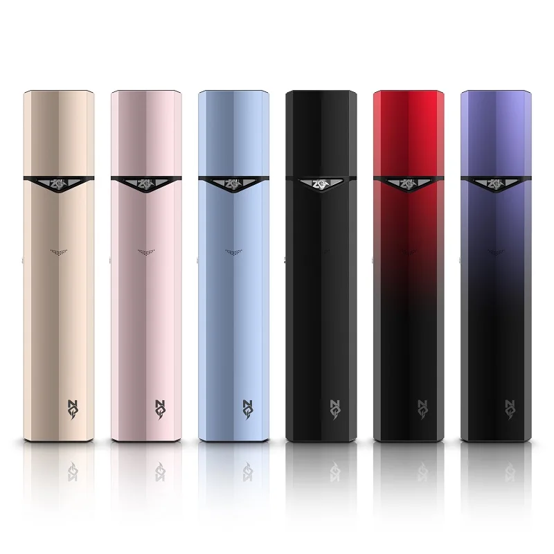 

ZQ Xtal Max Kit E-cigarette Pod System Vape Mod 2,5 мл Бак встроенный аккумулятор 1200 мАч Электронные сигареты E Wape Испаритель дыма