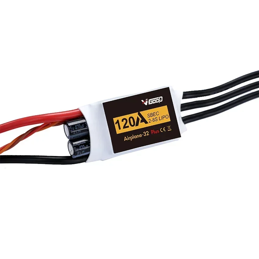Image of Multi Current Spec 32Bit Fixed Wing ESC Airplane32 Plus Stabile Spannungsausgabe für große und kleine RC-Flugzeugteile