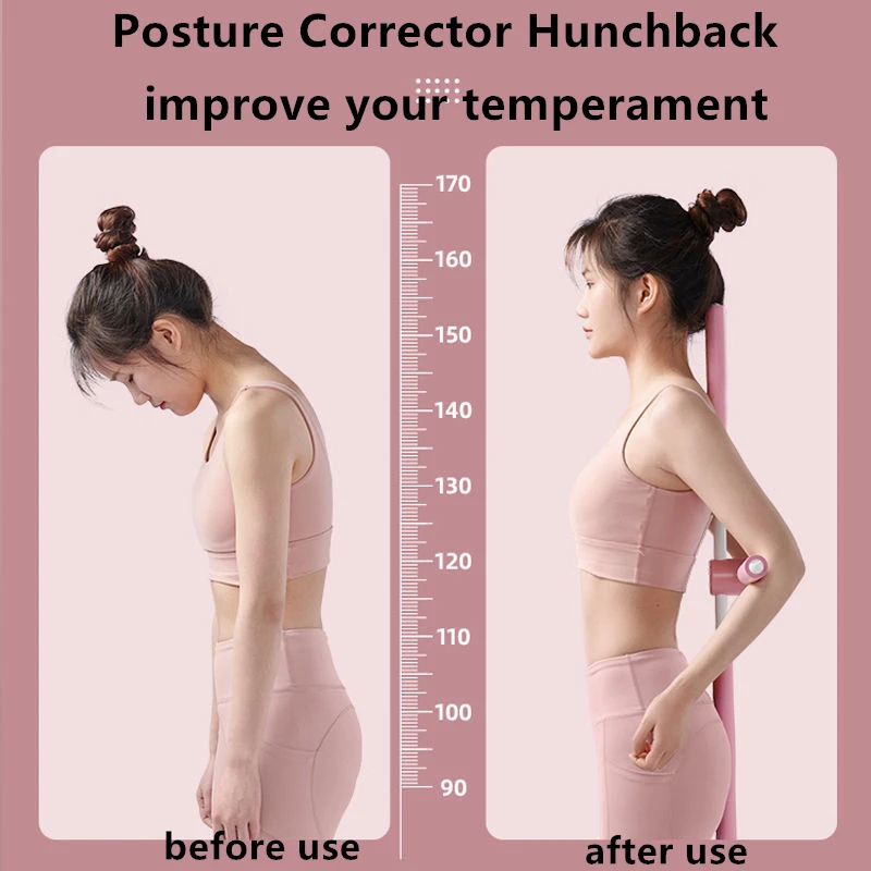 Adjustable Yoga Stick Hunchback Posture Corrector Pilates Yoga Standing Training Home Gym Accessories Fitness Exercise Equipment