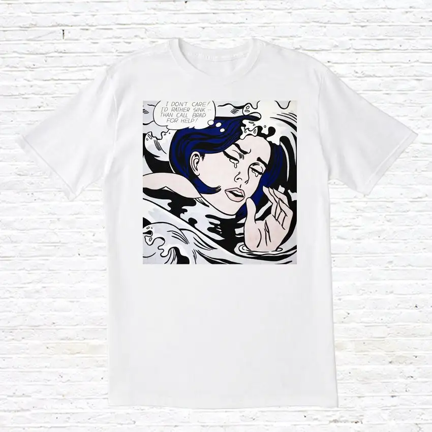 Roy Lichtenstein 'I Don't Care ' T Shirt