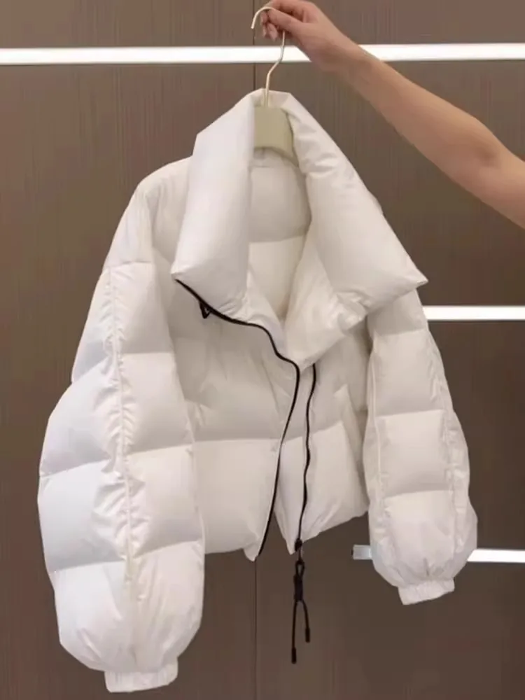 2024 New Winter High-end Advanced Designed Warm Comfortable Fashionable Simple Niche Versatile Padded Jacket Coat for Women