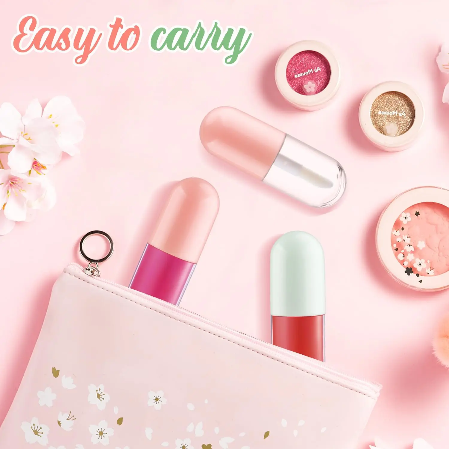 5/10PCS 3ml Riutilizzabili Mini Lip Gloss Tubi Vuoti Bottiglia di Balsamo per le labbra per il FAI DA TE Olio per le labbra Da Viaggio Portatile Trasparente Rossetto Contenitore Tubi