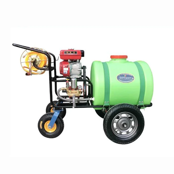 100L 120L 160L Agricultural Sprayer Trolley Type Gasoline Engine Sprayer 160L Electric Power Sprayer For Sale