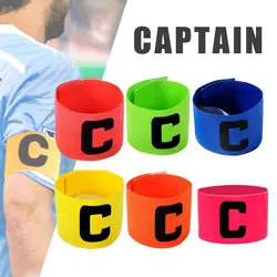 1Pc Arm Band Leader Competition Football Captain Armband Soccer Captain Armband Group Armband Football Training Adjustable Band