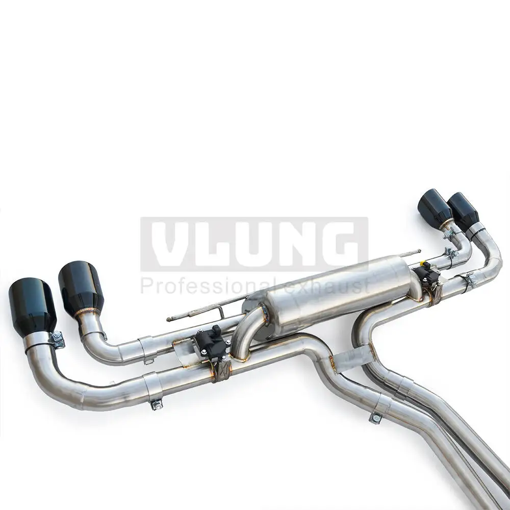 

Valvetronic Cat Back Exhaust System for Volkswagen Touareg 3.0T 2017-2023 (CR) Performance Muffler with Remote Valve Control