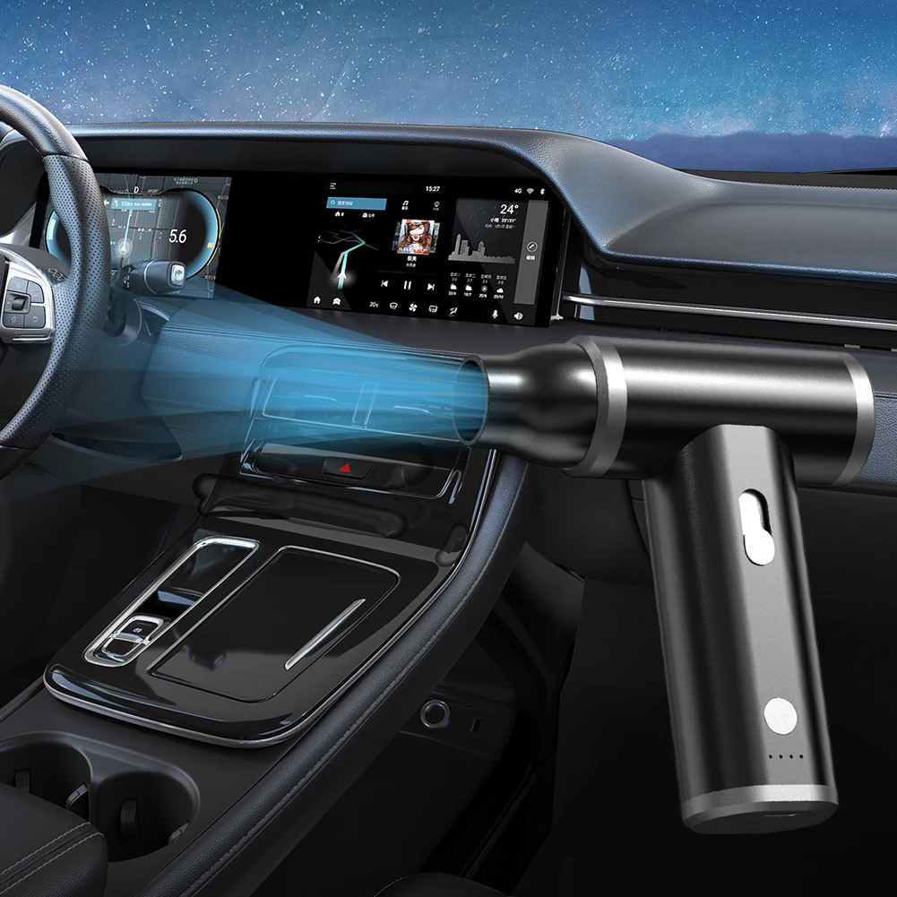 

Портативный воздуходув для сжатого воздуха с бесщеточным двигателем, 110000 об/мин, 2000 мАч, ручной пылеудалитель для чистки электронных устройств