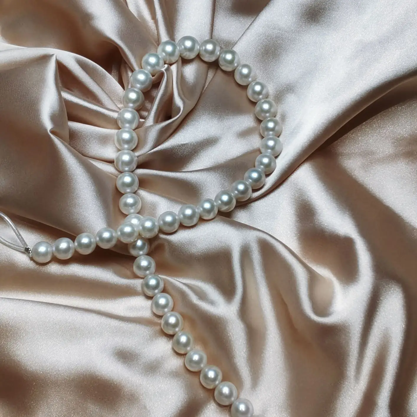 

Wholesale New Design 9-11mm Top Quality Grade Freshwater String Pearl Freshwater Pearl Necklace With Clasp For Women