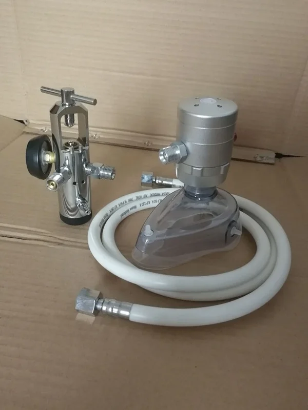 Hospital use . breathing demand valve for medical first aid use