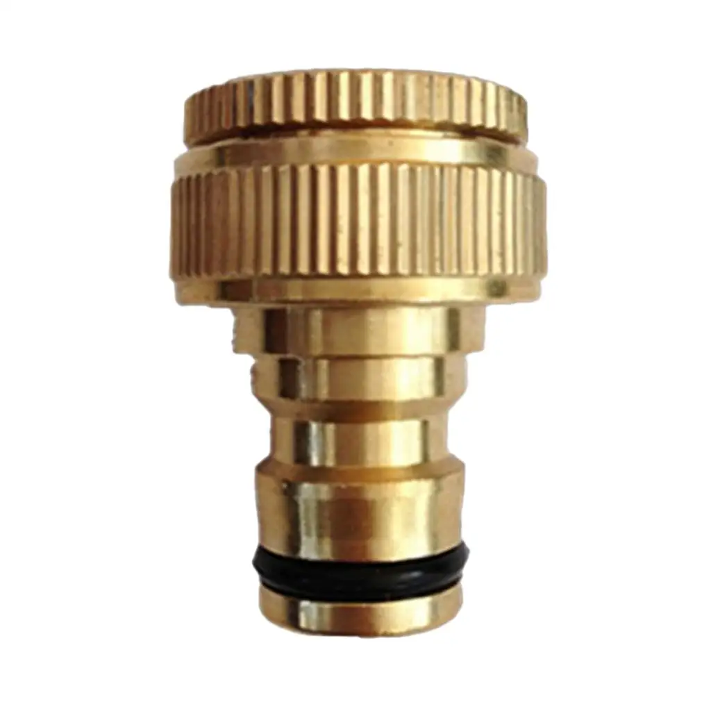 Quick Coupling for Garden Hose. 1/2 Inch And 3/4 Inch GHT Brass