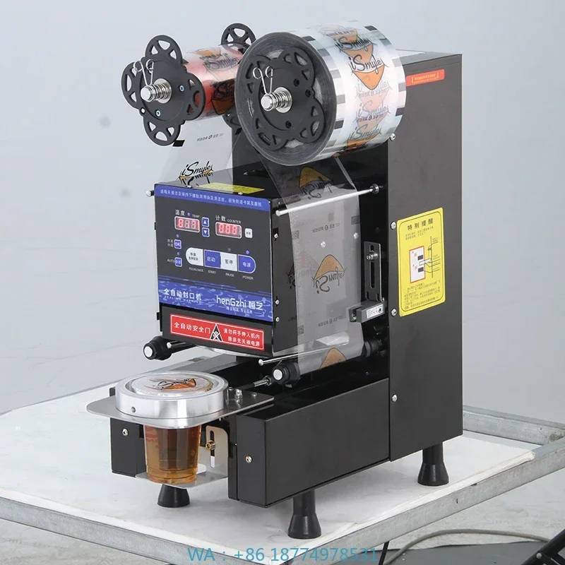 

c Cup Sealing Machine/tabletop Sealers/plastic Cup SealerHigh Speed Bubble Tea Fully Automati