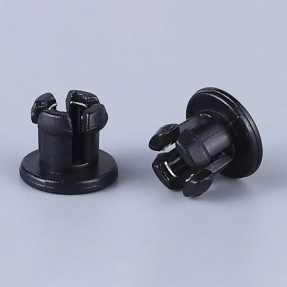 3D Printer Accessories Collet Clip Extruder Hotend Tube Coupling 4MM Black Quick Connect Plastic Fastener for 3D Printing