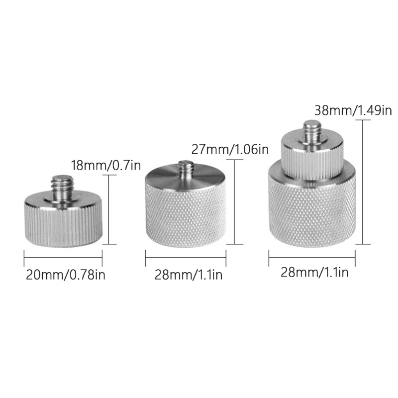 20g 100g 125g Handheld PTZ Counterweight Clump Weight Standard 1/4 Screw Weight for Camera Mobile Stabilizers N2UB