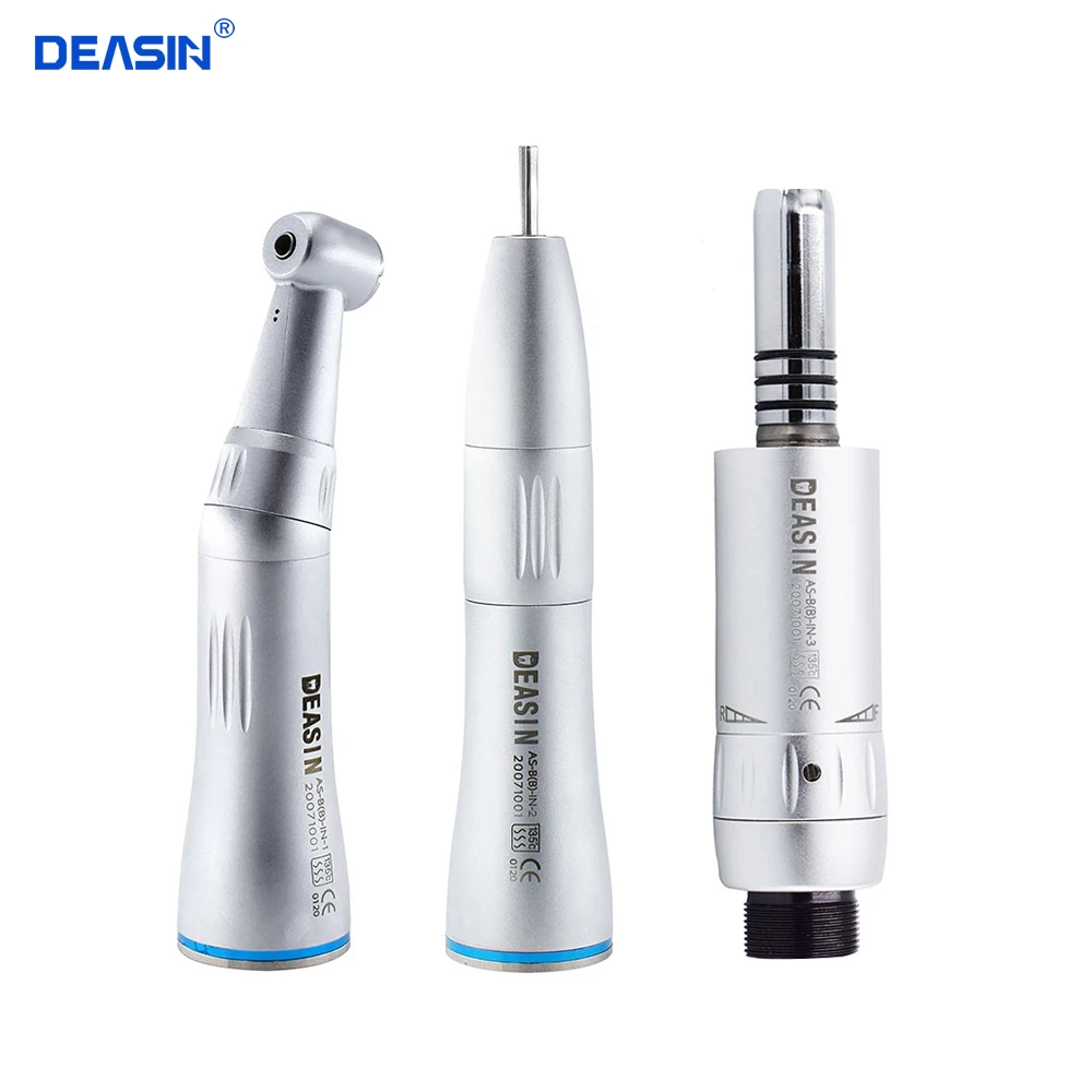 

Dental Low Speed Handpiece Kit Air Turbine Straight Contra Angle Air Motor Hesperus Inner Water Spray 2/4Holes dentistry tools