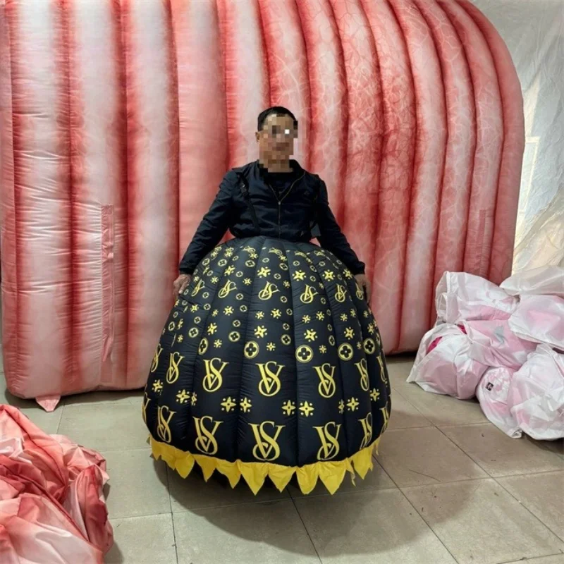 Holiday Decoration Inflatable Adult Costume, Event Customized Actor Inflatable Costume