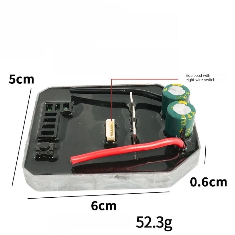 

50A Electric Wrench Controller Board Aluminum Shell Circuit Board Speed Switch Brushless Lithium Speed Switch Control Board