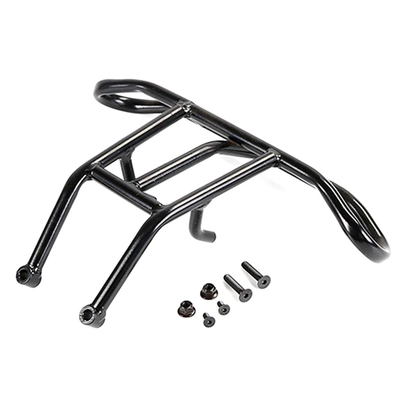 Kit de para-choque traseiro de metal para peças de carro RC 1/5 HPI ROFUN ROVAN KM BAJA 5B 5T 5SC