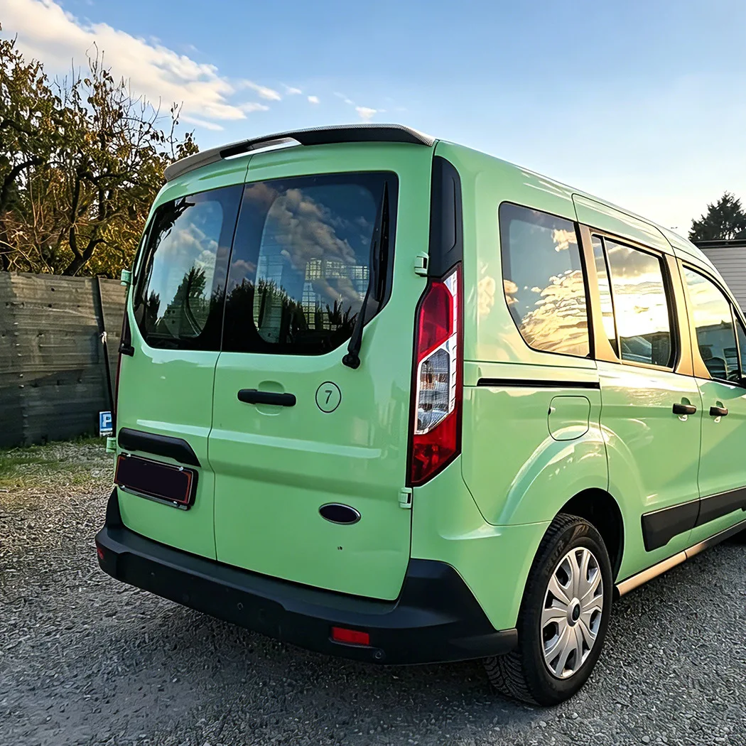 For Ford Transit Connect 2013-2021 Double Door Roof Spoiler Wing ABS Body Kit Accessories