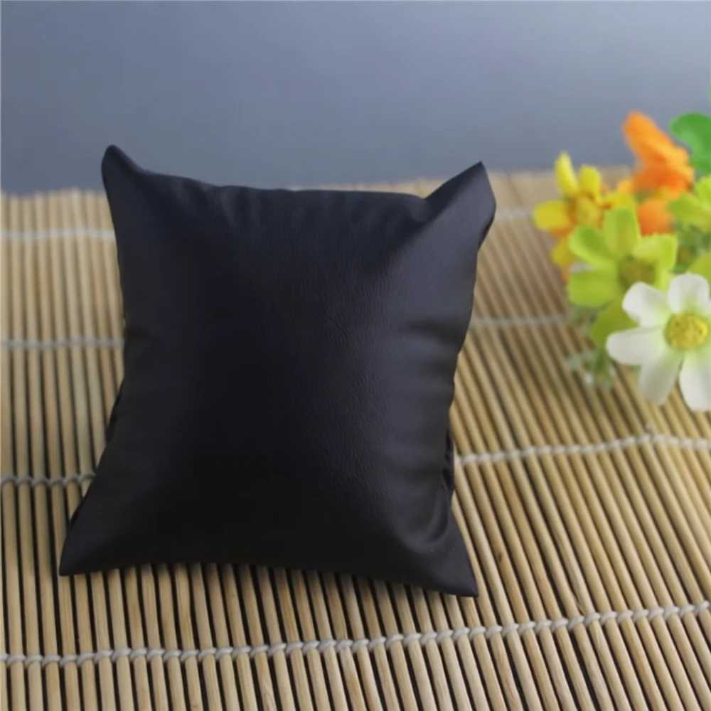 Watch Display Pillow Soft Cushion Jewelry Storage Holder Insert PU Leather Protector For Luxury Watch Organizer Box