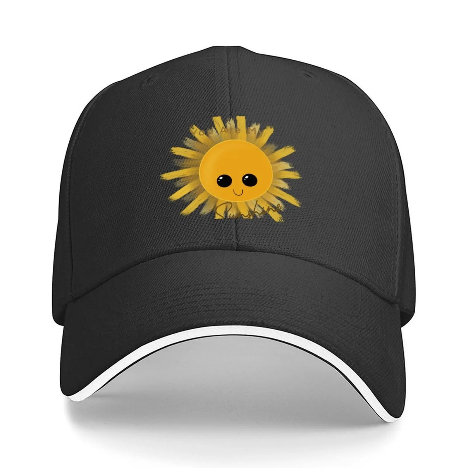 

You Are My Sunshine Kawaii Sun Sticker Baseball Cap Male hat cute birthday Vintage Men's Women's